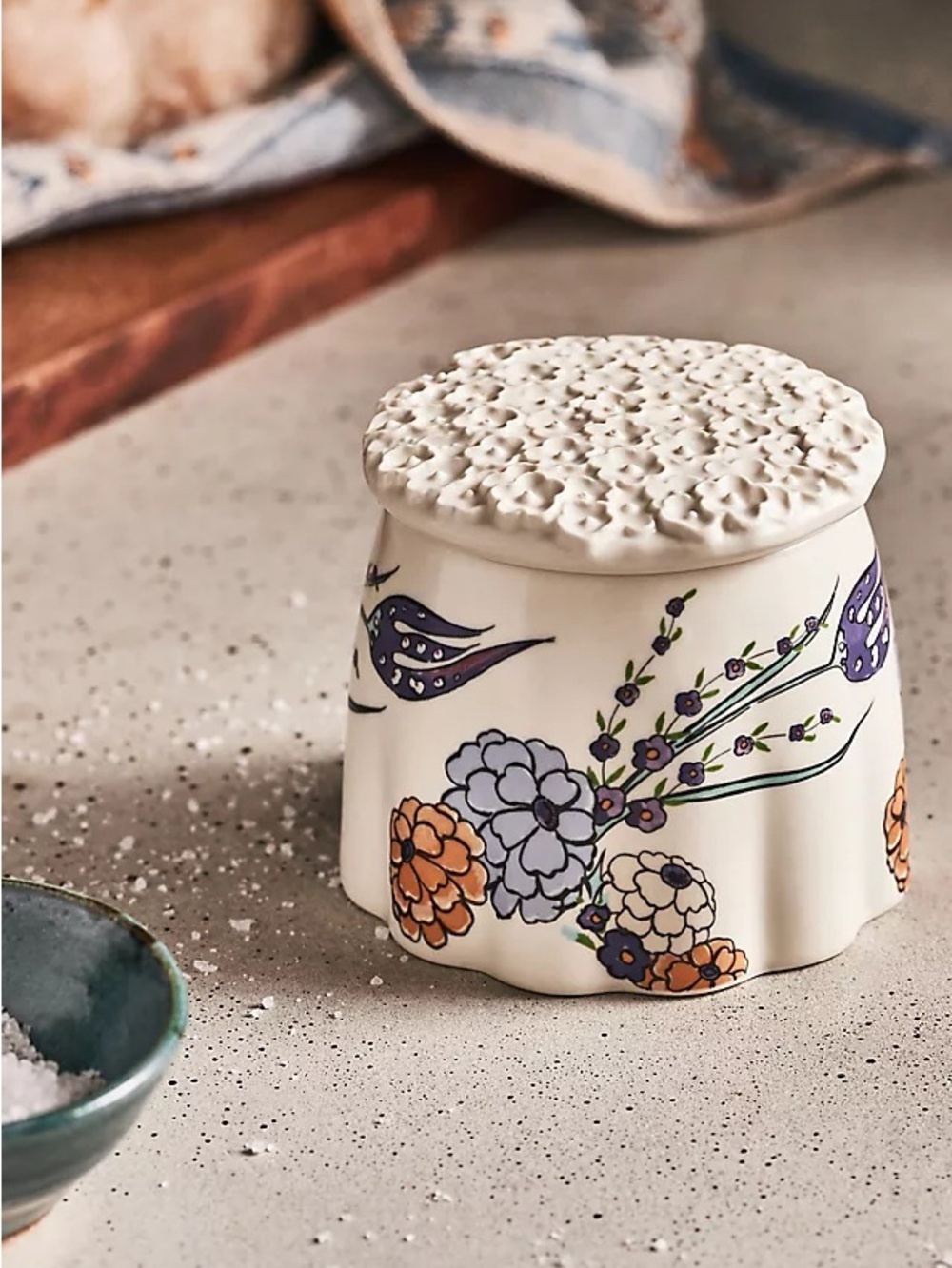Betül Tunc for Anthropologie Ceramic Butter Bell